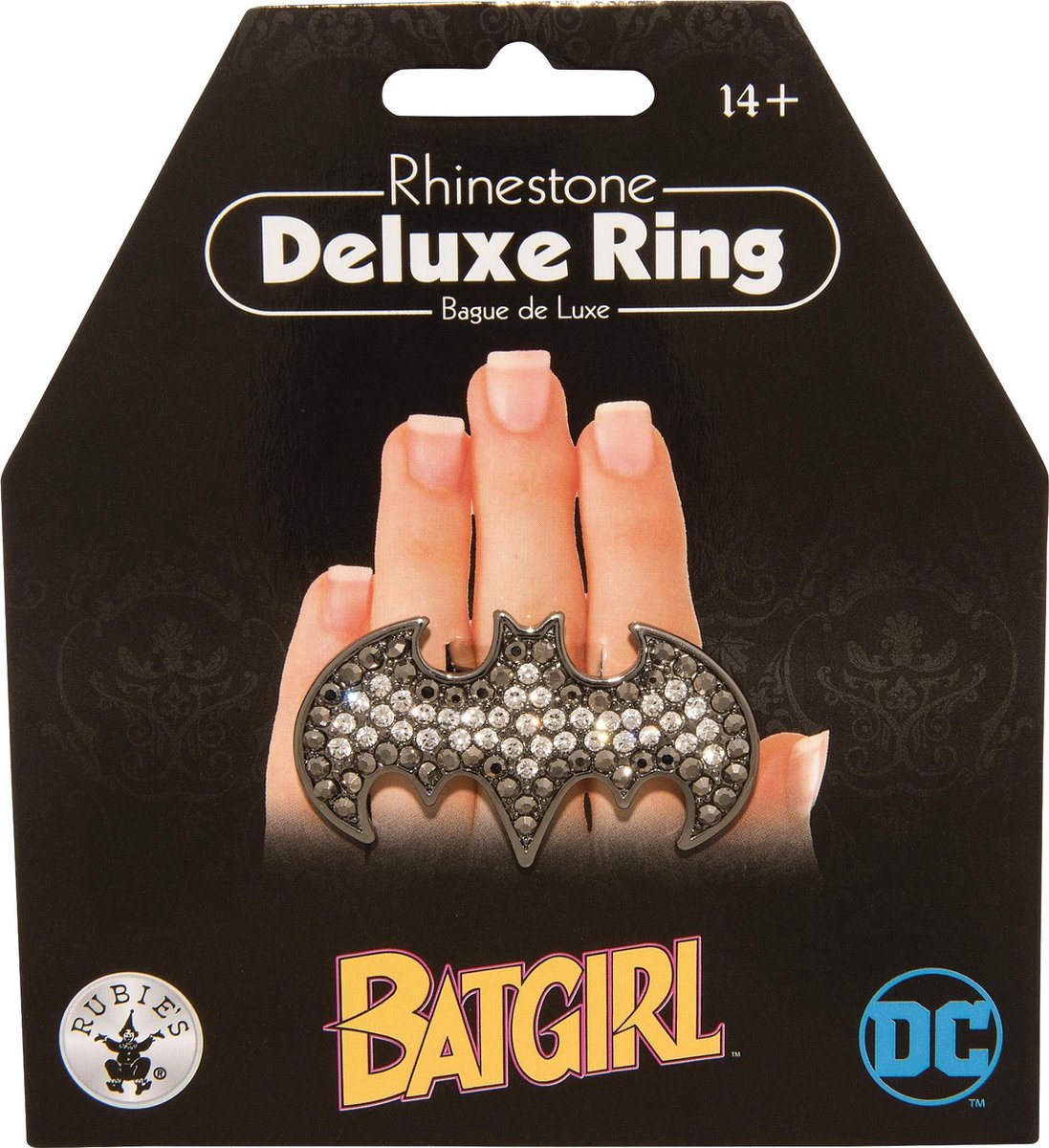 RUBIES USA - Batgirl ring voor volwassenen - Accessoires > Sieraden